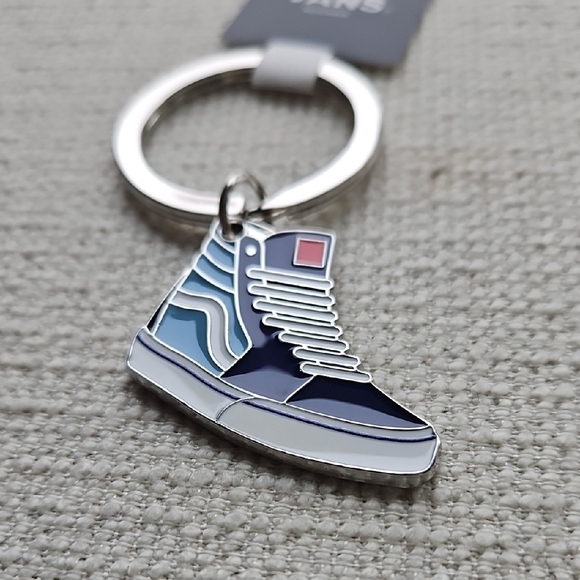 Vans Navy and Light Blue Sneaker Keychain - Picture 9 of 10